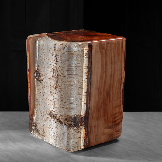 Crystal Wooden Log