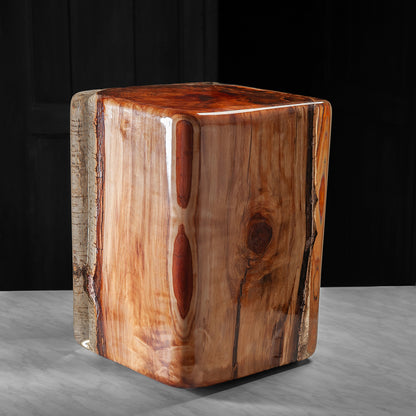 Crystal Wooden Log