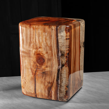 Crystal Wooden Log
